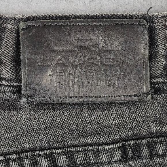 LRL Lauren Jeans Co. Jeans Womens Size 14 Black Classic Bootcut 34" Waist - Picture 11 of 16
